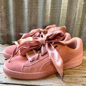 puma suede pink ribbon